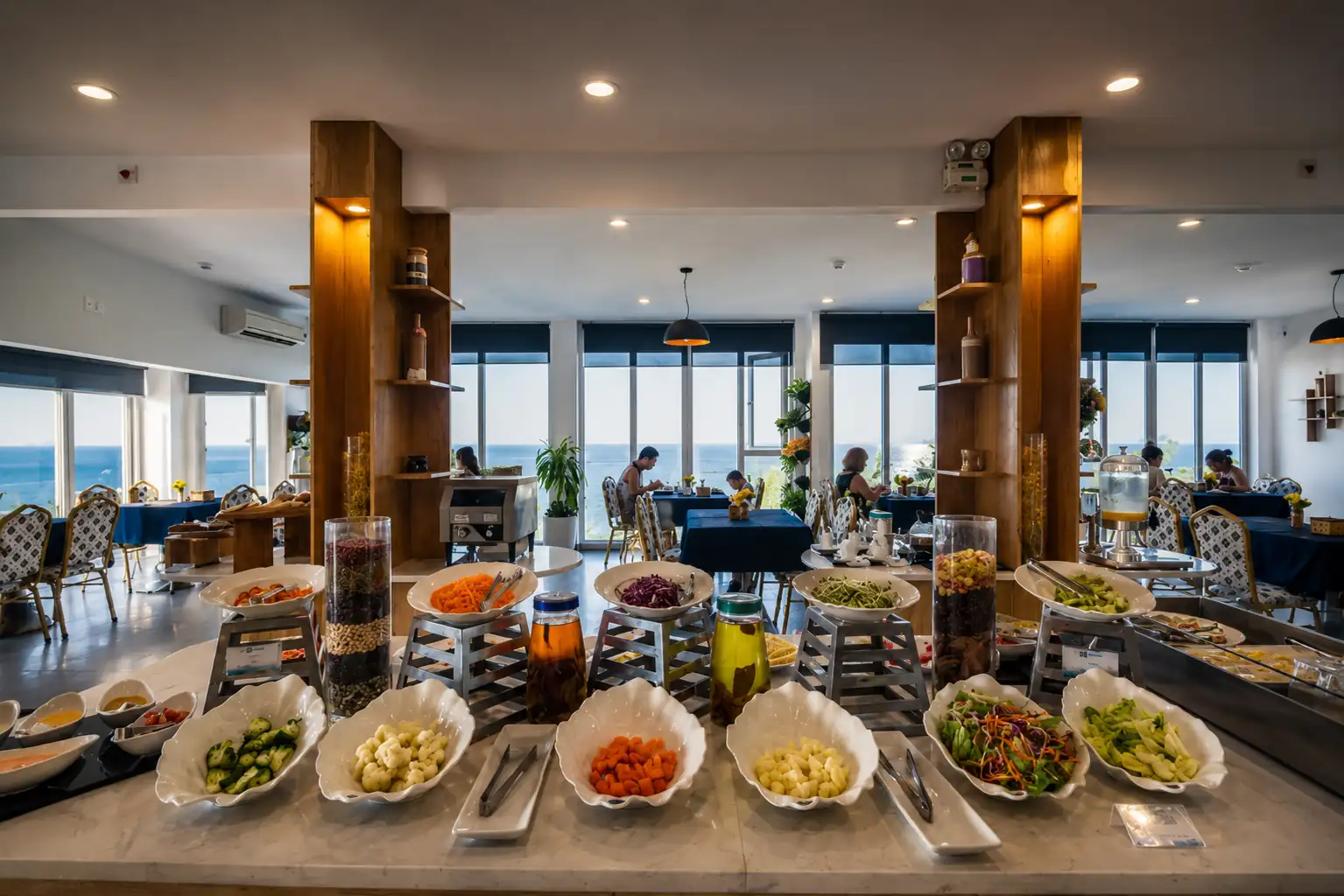 Bữa sáng buffet tại Nhà hàng Brenta